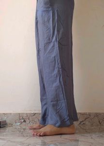 Comfortable Grey Palazzo Pants