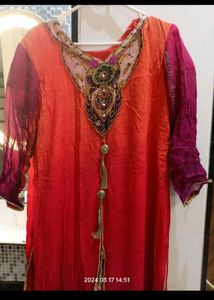 3 shade Top and ghaghra