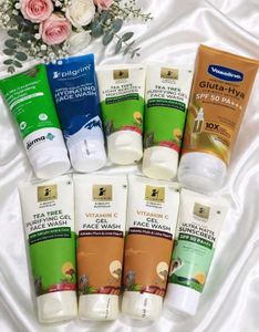 Skin Care Lot: Face Wash, Moisturizer & Sunscreen