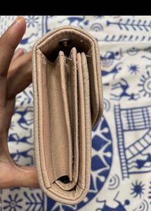 Chic Pink Textured Wallet on sling