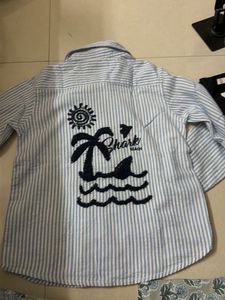Vibrant Abstract Print Short Sleeve Shirt