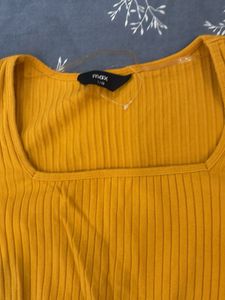 Mustard Long Sleeve Top