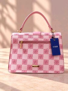 Pink Leather Bag