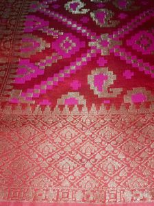 Patola Print Banarsi Saree