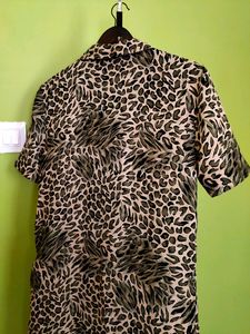 Animal Print Trendy  Long  Shrug/New with Tag
