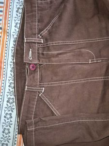 Brown Utility Pants