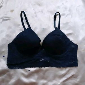 thalia sodi Navy Blue Bra