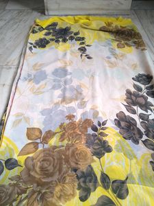 Beautiful Floral Print Saree