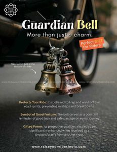 Guardian Bell with Evil Eye Charm