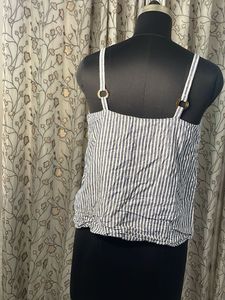 Topshop Striped Cami Top