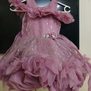 Adorable Pink Flower Girl Dress