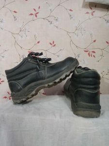Men's Black Work Boots