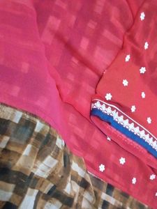 Red Saree