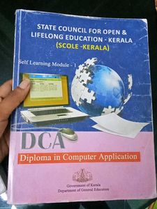 DCA Diploma in Computer Application Books