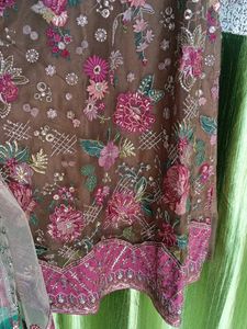 Elegant Embroidered Kurta with Dupatta