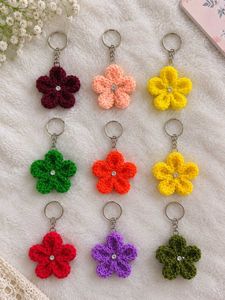 Handmade Crochet Flower Keychains 50 Each