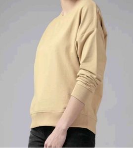 Beige Sweatshirt