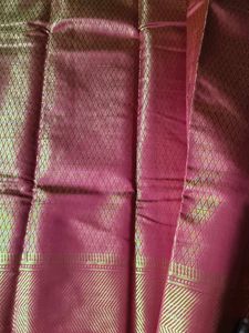 Royal Blue Silk Saree with Gold Zari