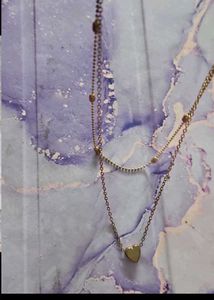 Chic Layered Heart Necklace 💜