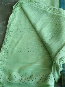 Elegant Unstitched Saree Fabric