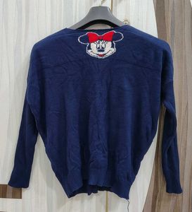 Minnie Mouse V-Neck Sweater
