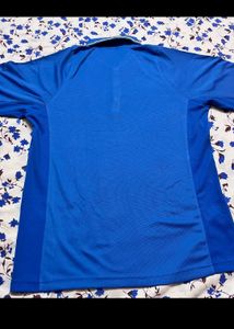 Men's Blue Performance Polo Shirt