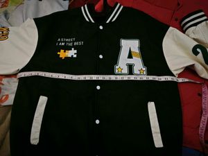 Trendy Vintage Varsity Jacket 'A'