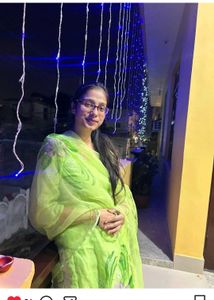 Hand-Painted flower kurti with dupatta