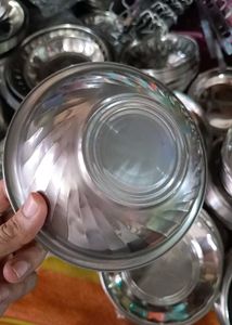 Kitchen dinnerware 🍽️ steel plates set of 6