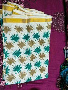 Beautiful Printed Saree paper 2time used