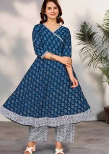 four straight + anarkali suits  pant  sets