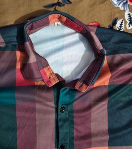 Men's Stylish Plaid Short Sleeve Shirt