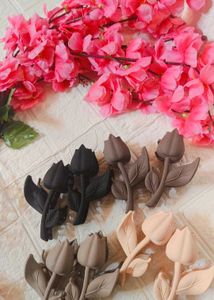 tulips hair claw 🌺 pack of 1 customization