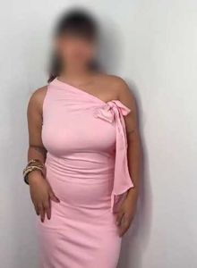 Elegant Pink One-Shoulder Dress
