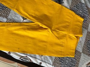 Vibrant Yellow Ethnic Pants