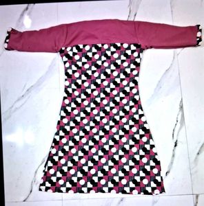 Stylish Geometric Print A-line Dress