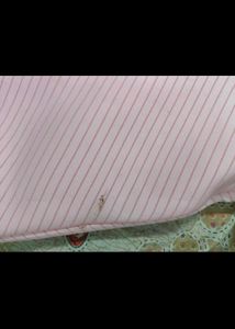 Pink Striped Halter Neck Dress