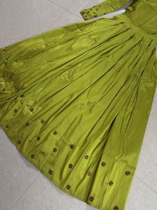 Vibrant Green Lehenga Choli Set