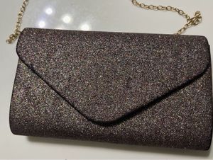 New Party Multicoloured Shimmery Clutch/slingbag