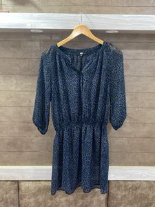 UNIQLO Printed Sheer Dress
