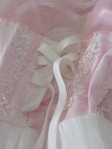 pink tulle ballgown