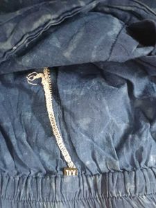 Blue Block Print Cotton 3 piece SALWAR