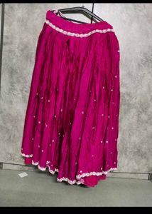 Vibrant Magenta Lehenga Set