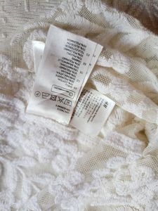 Beutiful Crochet Lace Embroidered Tank With Bralet