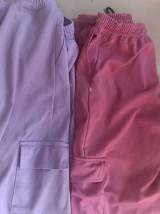 Pink Cargo Pants