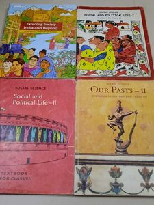 Class 6 & 7 NCERT Books Set - 4 Textbooks