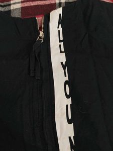 Black Cropped Graphic Top