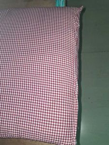 Gingham Pattern Pillow Takiya 🩷