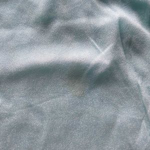 Teal Ombre Sequined Tunic Top