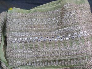 Embellished Fabric Trim lace